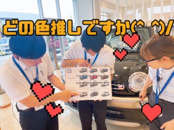 どの色推しですか(^^)/
